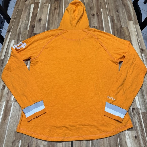 Tennessee Volunteers Hoodie Mens XL Orange Mitchell Ness Lightweight College NWT - Picture 3 of 7
